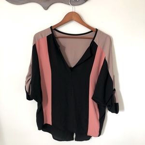 JANE Top w/ Button Sleeves